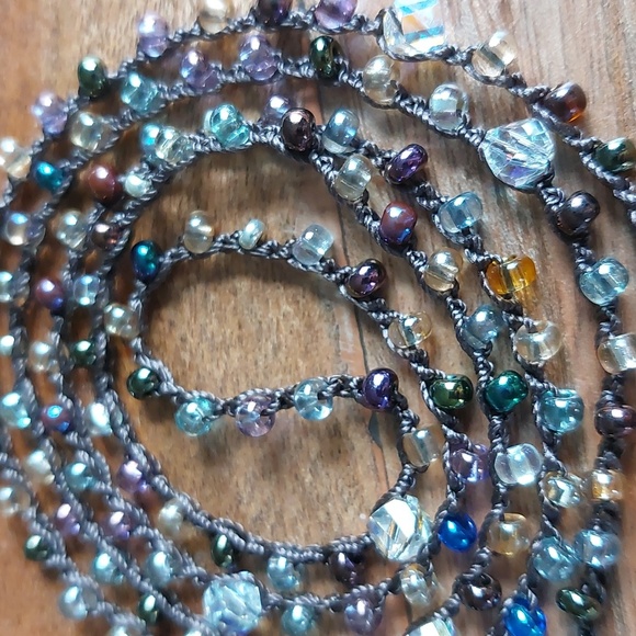 Natural Quartz Crystal Necklace,  Artisan Jewelry by Rust Belt Raised, Quartz - Picture 8 of 14